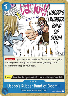 Usopp's Rubber Band of Doom!!! [Pillars of Strength]