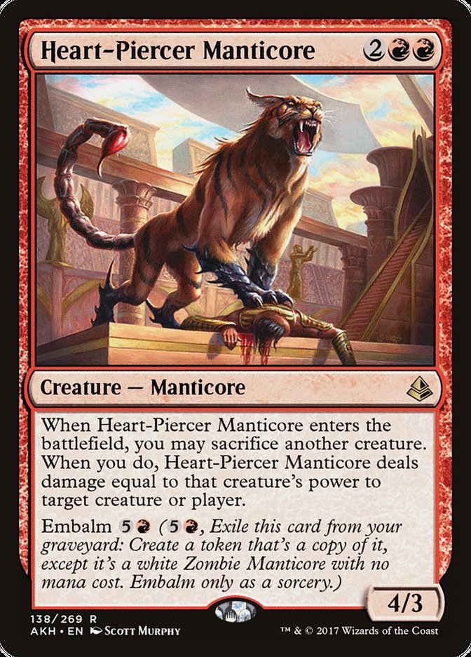 Heart-Piercer Manticore [Amonkhet]