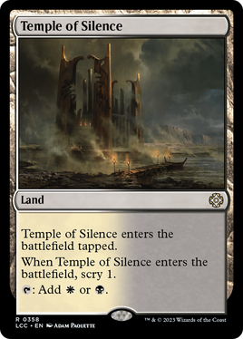 Temple of Silence [The Lost Caverns of Ixalan Commander]