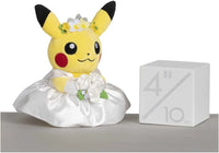 Pikachu Wedding Dress Plush - 8 Inches