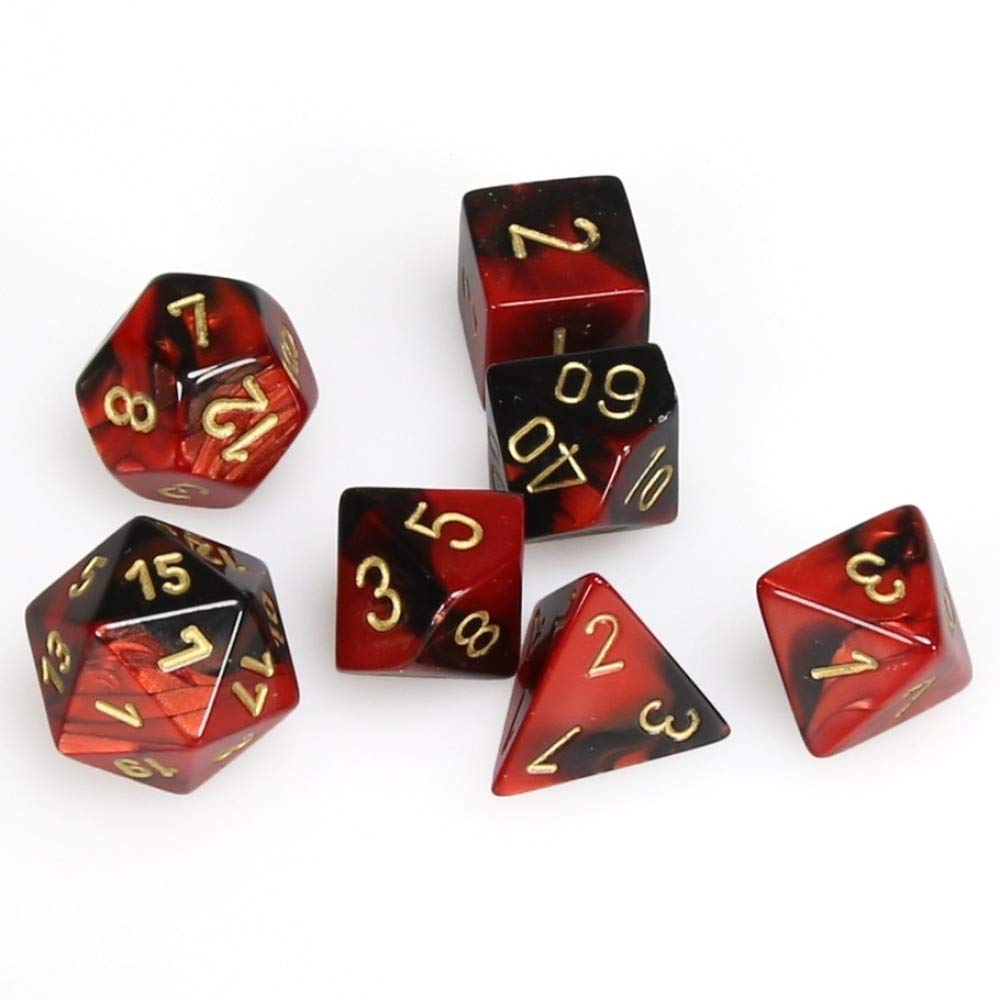 CHESSEX: POLYHEDRAL Gemini DICE SETS