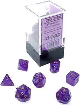 Chessex: Polyhedral Borealis Dice sets - 10mm