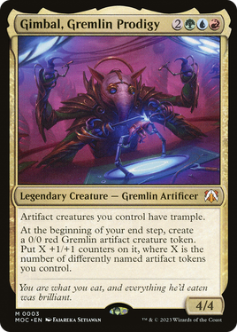 Gimbal, Gremlin Prodigy [March of the Machine Commander]