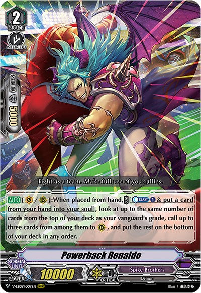 Powerback Renaldo (V-EB09/007EN) [The Raging Tactics]