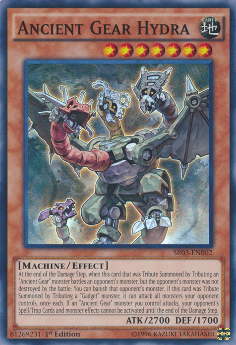 Ancient Gear Hydra [SR03-EN002] Super Rare