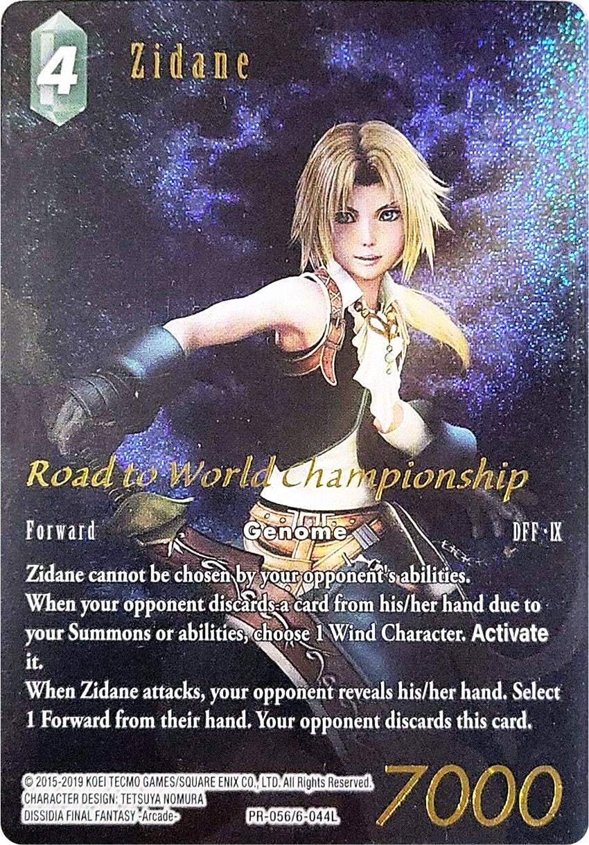 Zidane (Road to World Championship) [Opus VI Promo Cards]