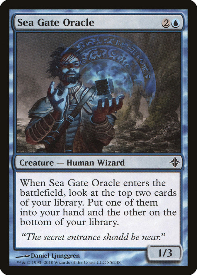 Sea Gate Oracle [Rise of the Eldrazi]