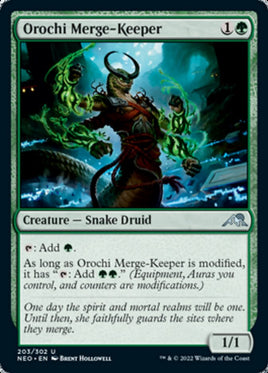 Orochi Merge-Keeper [Kamigawa: Neon Dynasty]