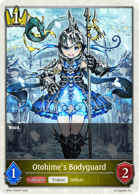 Otohime's Bodyguard (BP01-T04EN) [Advent of Genesis]