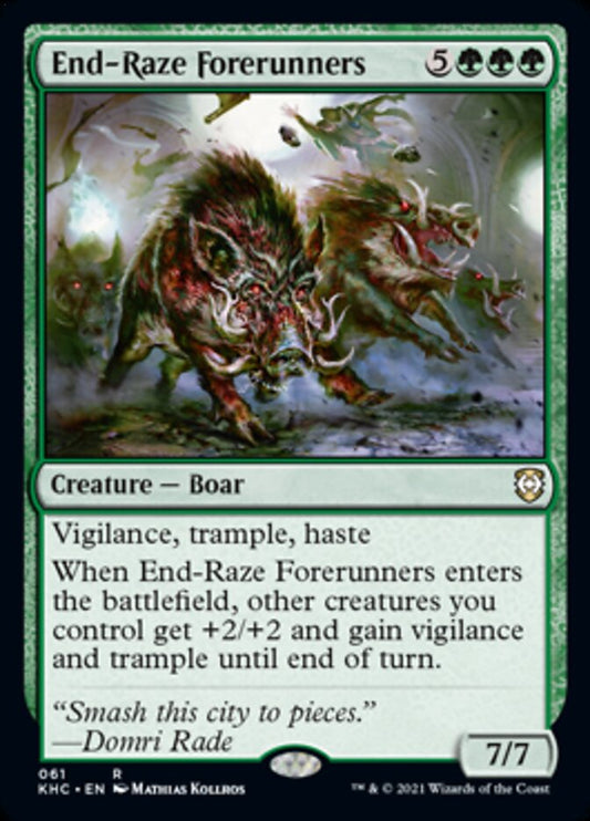 End-Raze Forerunners [Kaldheim Commander]