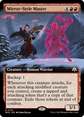 Mirror-Style Master (Extended Art) [March of the Machine Commander]