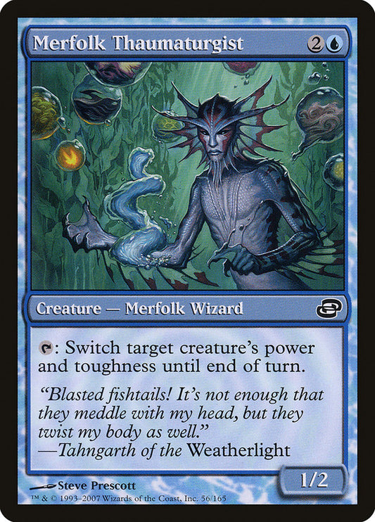 Merfolk Thaumaturgist [Planar Chaos]