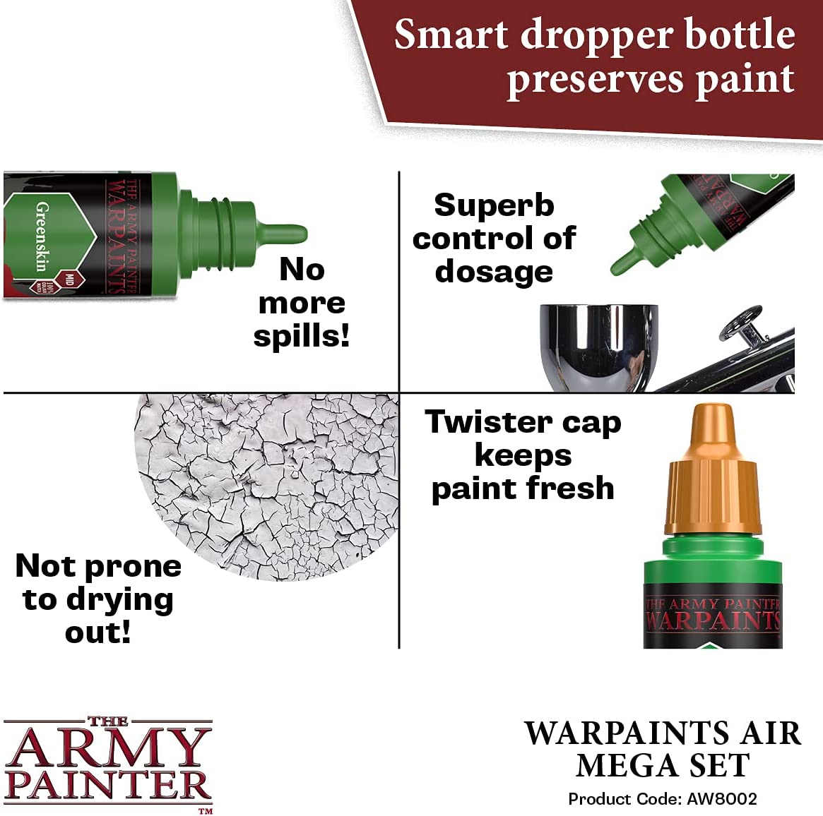 the army painter warpaints air mega set