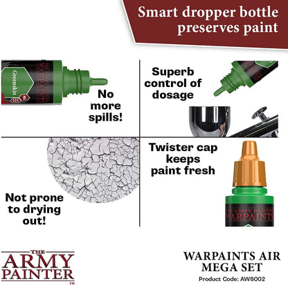 the army painter warpaints air mega set