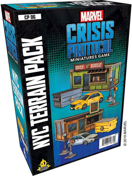 Marvel Crisis Protocol : NYC Terrain Pack - Miniature Game