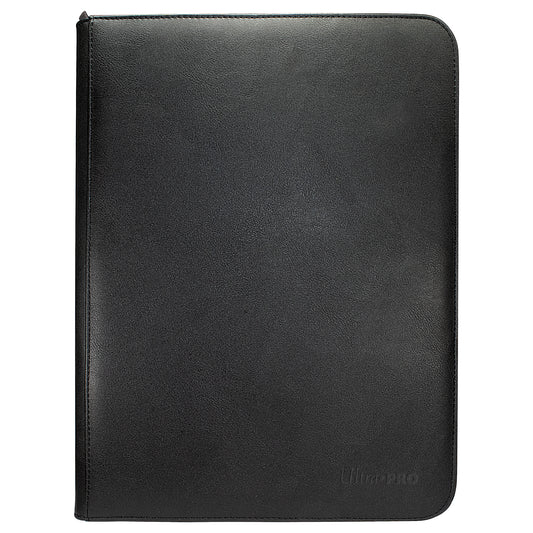 Ultra PRO: 9-Pocket Zippered PRO-Binder - Vivid (Black)