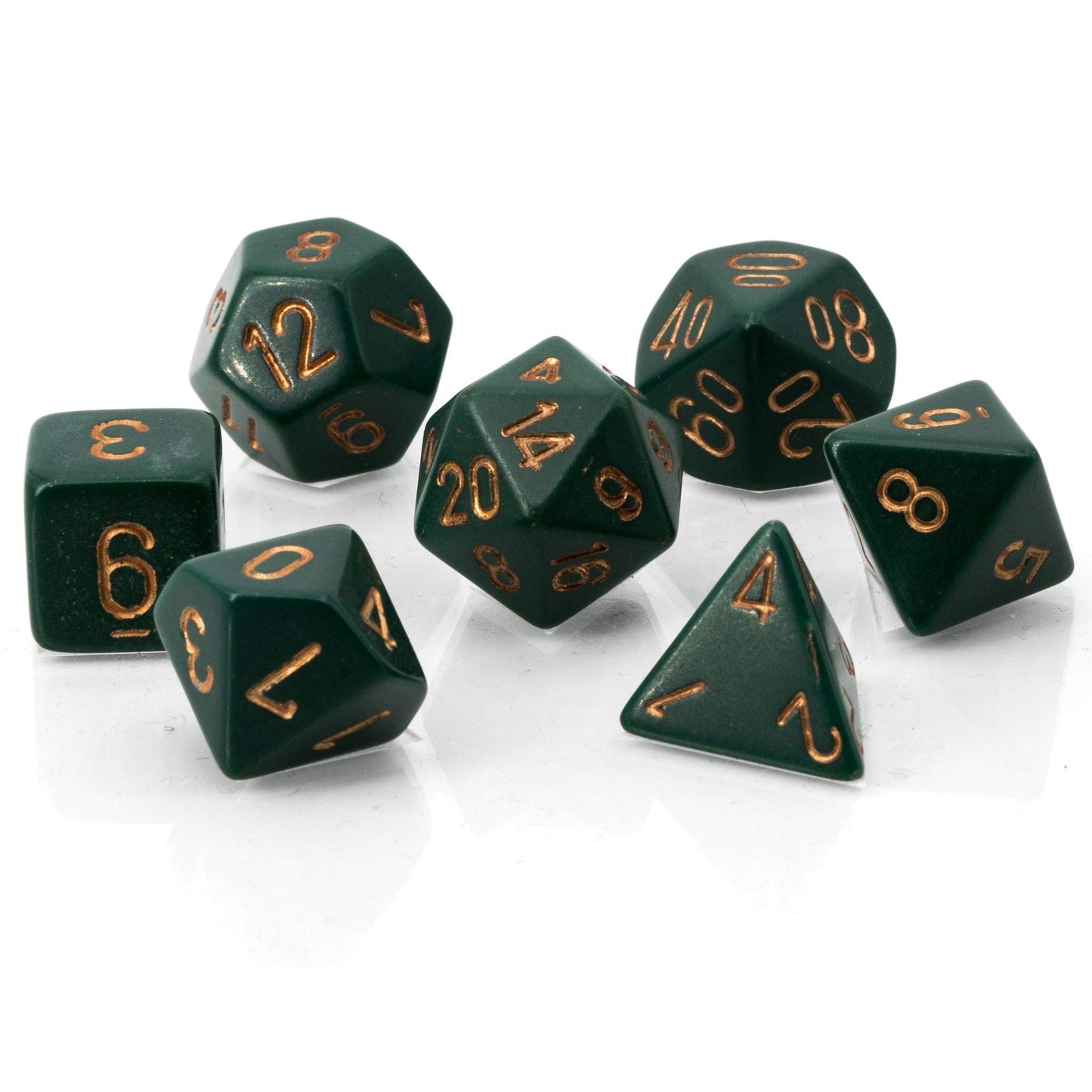 Chessex: Opaque Polyhedral Dice Set