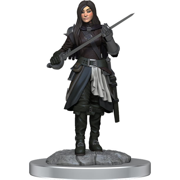 D&D Nolzur's Marvelous Miniatures: Half-Elf Rogue Female