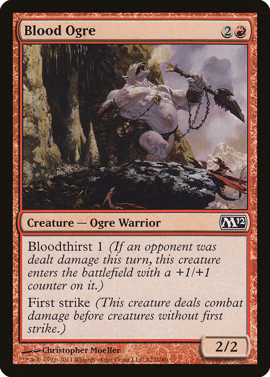 Blood Ogre [Magic 2012]