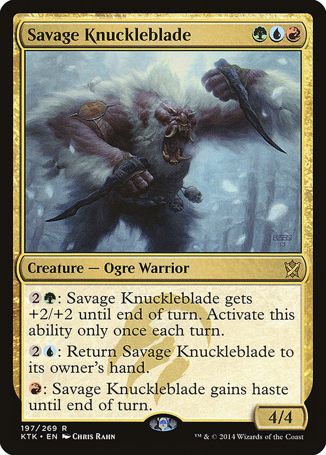 Savage Knuckleblade [Khans of Tarkir]