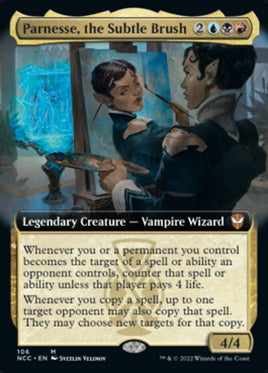 Parnesse, the Subtle Brush (Extended Art) [Streets of New Capenna Commander]