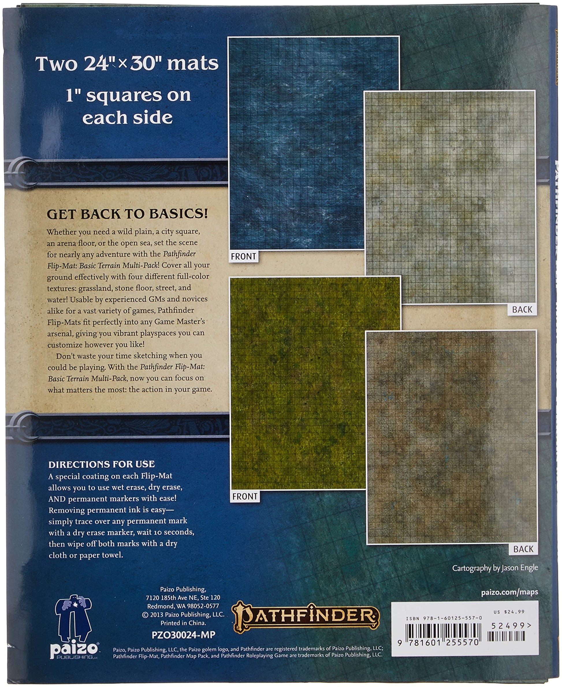 Pathfinder - Flip-Mat: Basic Terrain Multi-Pack - RPG