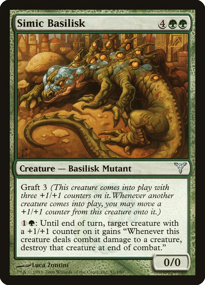 Simic Basilisk [Dissension]