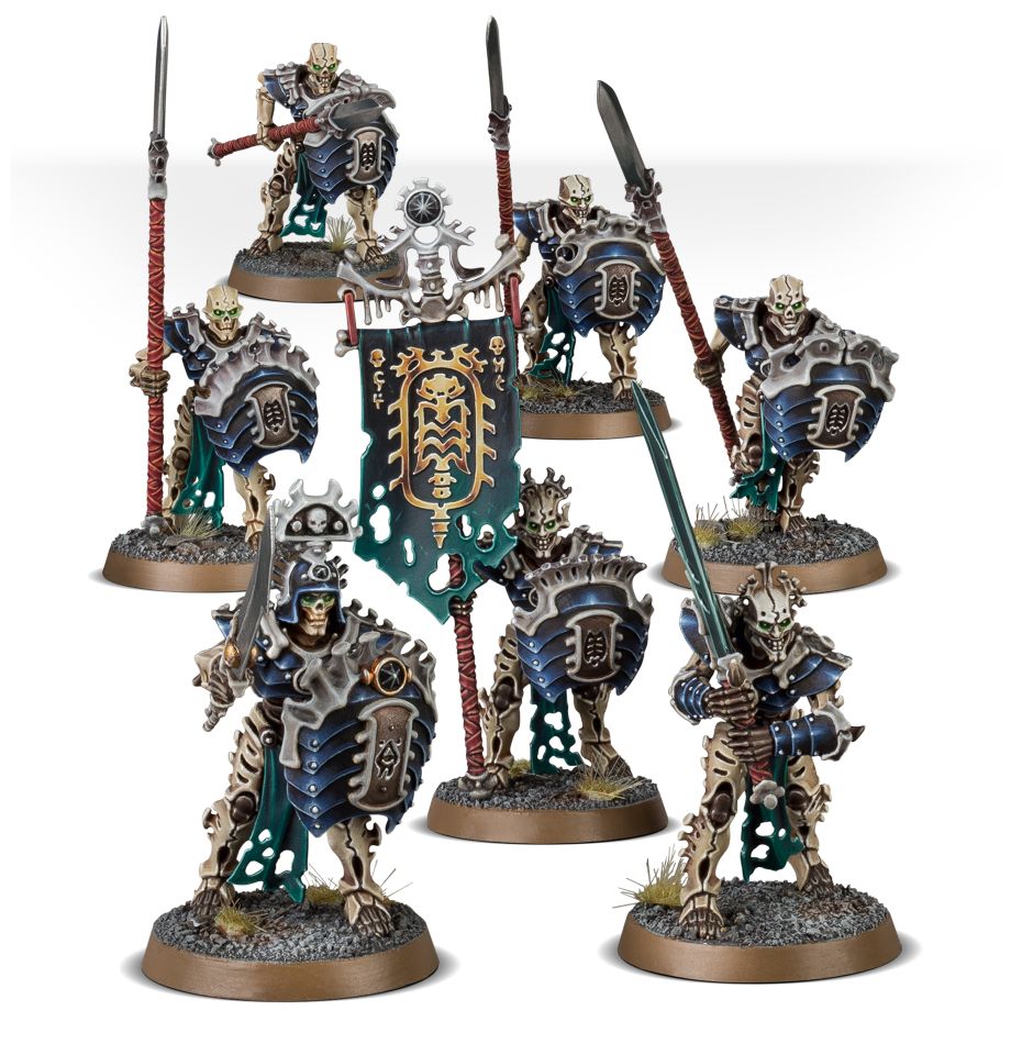 Warhammer: Age of Sigmar - Ossiarch Bonereapers - Mortek Guard