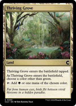 Thriving Grove [Ravnica: Clue Edition]