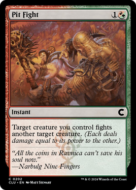 Pit Fight [Ravnica: Clue Edition]