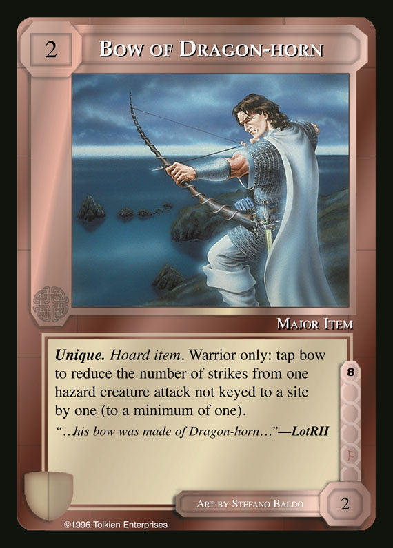 Bow Of Dragon-Horn - The Dragons - Middle Earth CCG / TCG