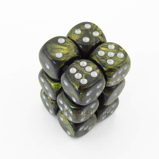 CHESSEX: D6 Leaf DICE SET - 16mm