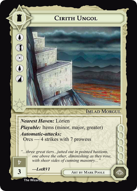 Cirith Ungol - METW - Limited - Middle Earth CCG / TCG