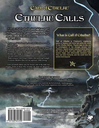 Call of Cthulhu 7e : Cults of Cthulhu - Roleplaying Game