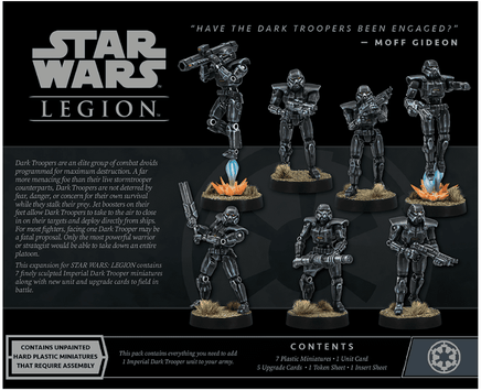 Star Wars: Legion - Imperial Dark Troopers - Miniatures Game