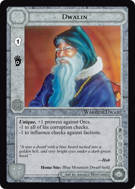 Dwalin - METW - Limited - Middle Earth CCG / TCG