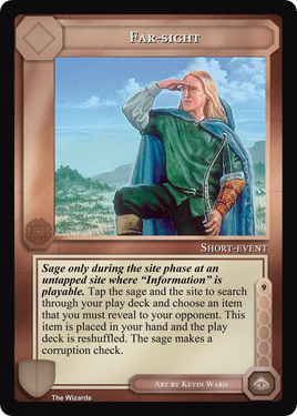 Far-Sight - METW - Limited - Middle Earth CCG / TCG