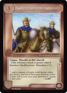 Knights of Dol Amroth - METW - Limited - Middle Earth CCG / TCG