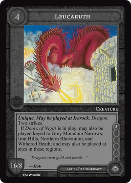 Leucaruth - The Wizards - Limited - Middle Earth CCG / TCG