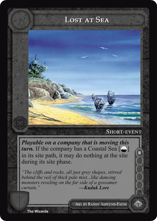 Lost at Sea - METW - Limited - Middle Earth CCG / TCG