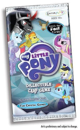 my little pony booster box crystal games booster box