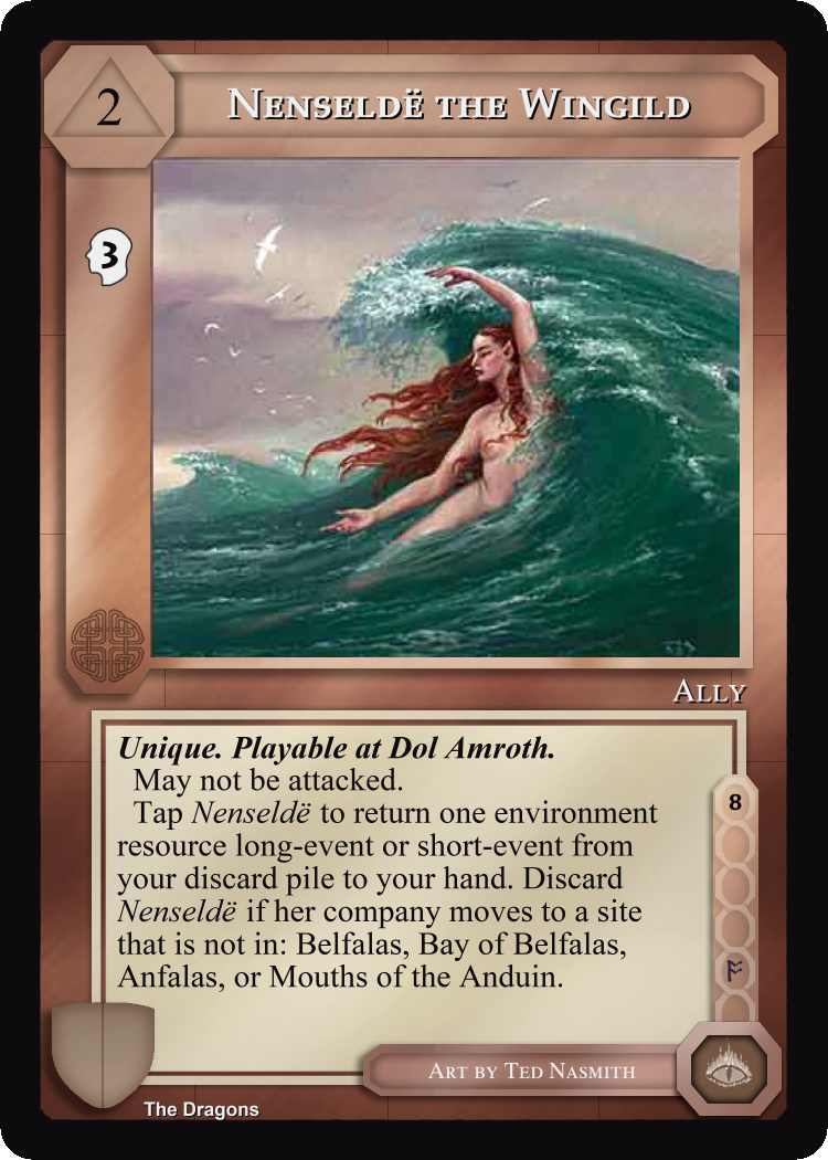 Nenselde The Wingild - The Dragons - Middle Earth CCG / TCG
