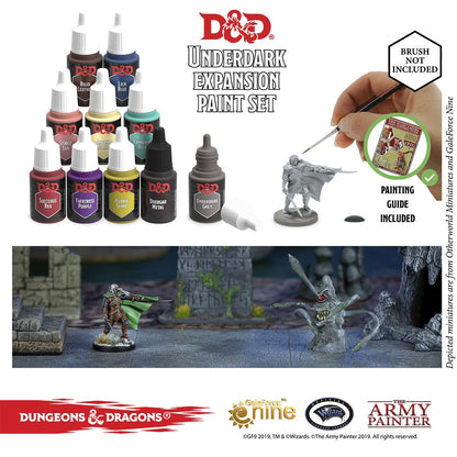 Dungeons and dragons nolzur's marvelous pigments underdark paint set