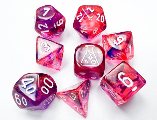 CHESSEX: POLYHEDRAL LAB DICE DICE SETS