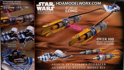 Star Wars - The Phantom Menace Anakin's Podracer 1:32 Scale Model Kit