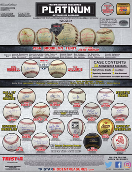 2023 Tri-Star Hidden Treasures Autographed Baseballs Platinum Edition