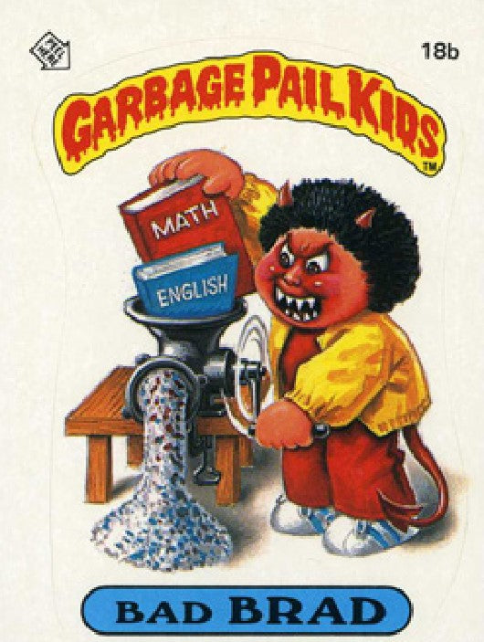 Garbage Pail Kids - OS1 - Bad Brad 18b