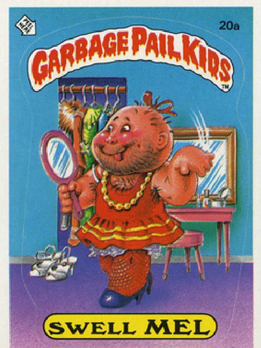 Garbage Pail Kids - OS1 - Swell Mel 20a