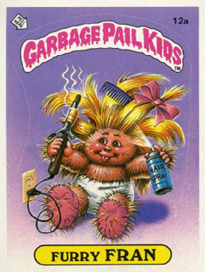 Garbage Pail Kids - OS1 - Furry Fran 12a