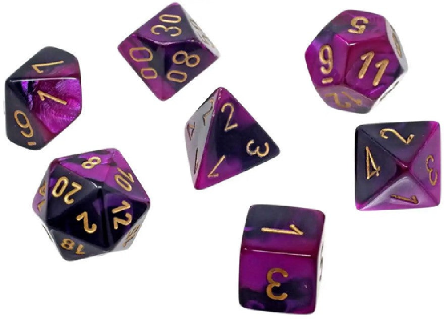 Chessex: Mini Polyhedral Dice set - Gemini